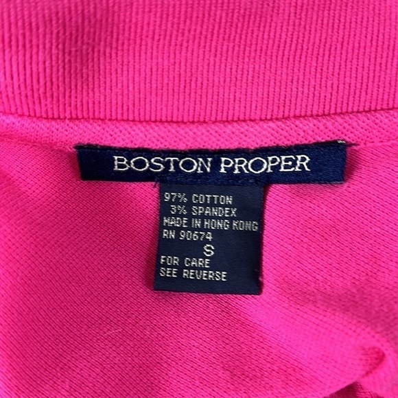 Boston Proper polo dress pink size small - Picture 6 of 7